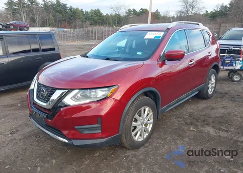 2018 Nissan Rogue Sv из США, поврежденный, VIN 5N1AT2MVXJC709883